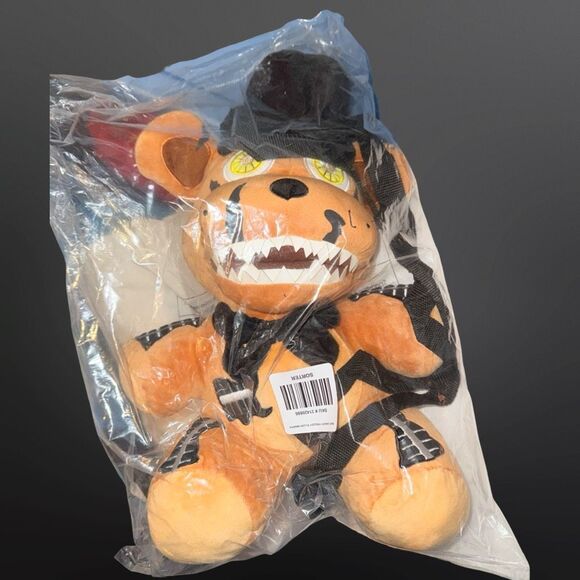 NWT Five Nights at Freddy's Nightmare Freddy Plush Backpack Sealed - Picture 2 of 6